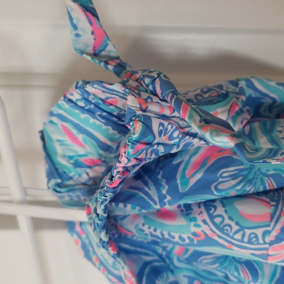 NWT Lilly Pulitzer Tamara Top Size Large Fish Kiss - Picture 4 of 4